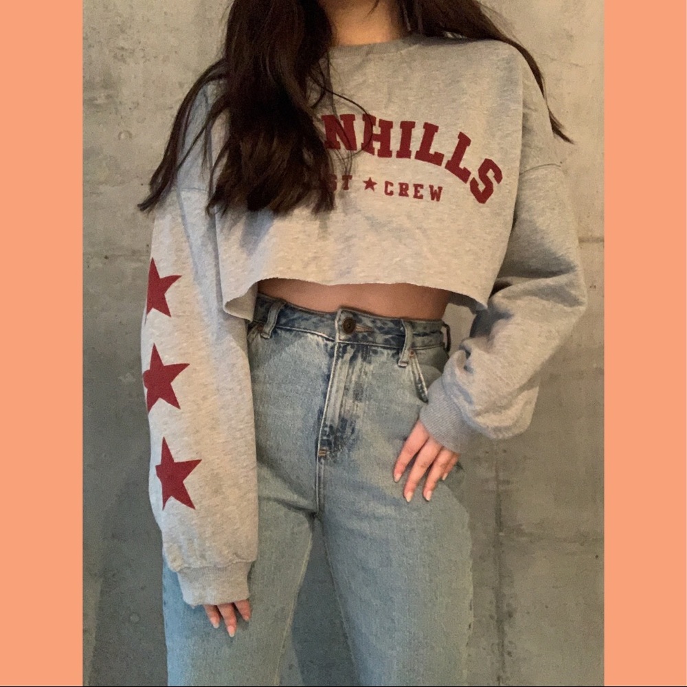 Crop sweatshirt